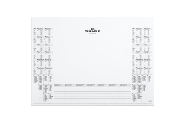DURABLE Schreibunterlage 57x41cm 729202 Kalenderblock, 2026-2027