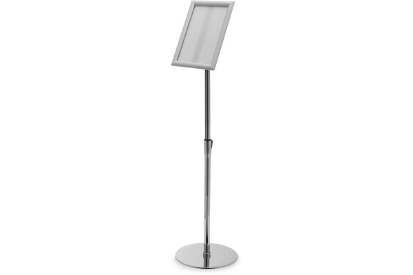 DEFLECTO Bodenständer m. Klapprahmen A4 SFA4SFS grau 33x86-121cm