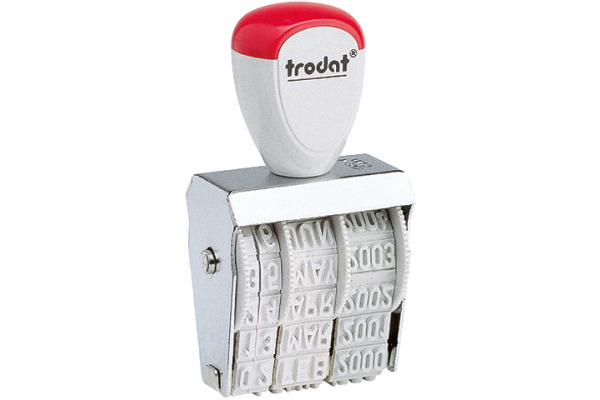 TRODAT Datumstempel I 1010I 25×4mm