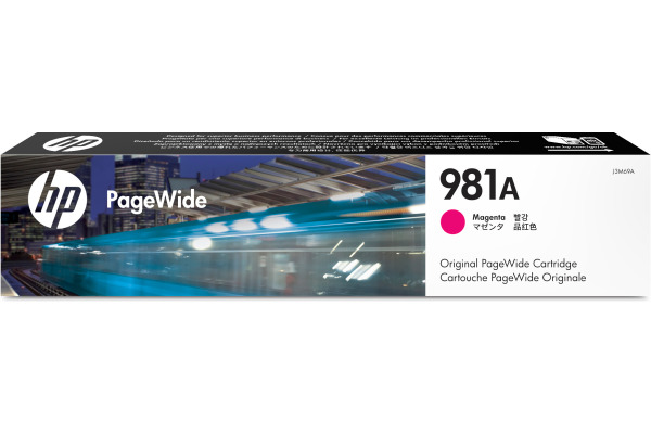 HP Tintenpatrone 981A magenta J3M69A PW Enterprise 556 6000 S.