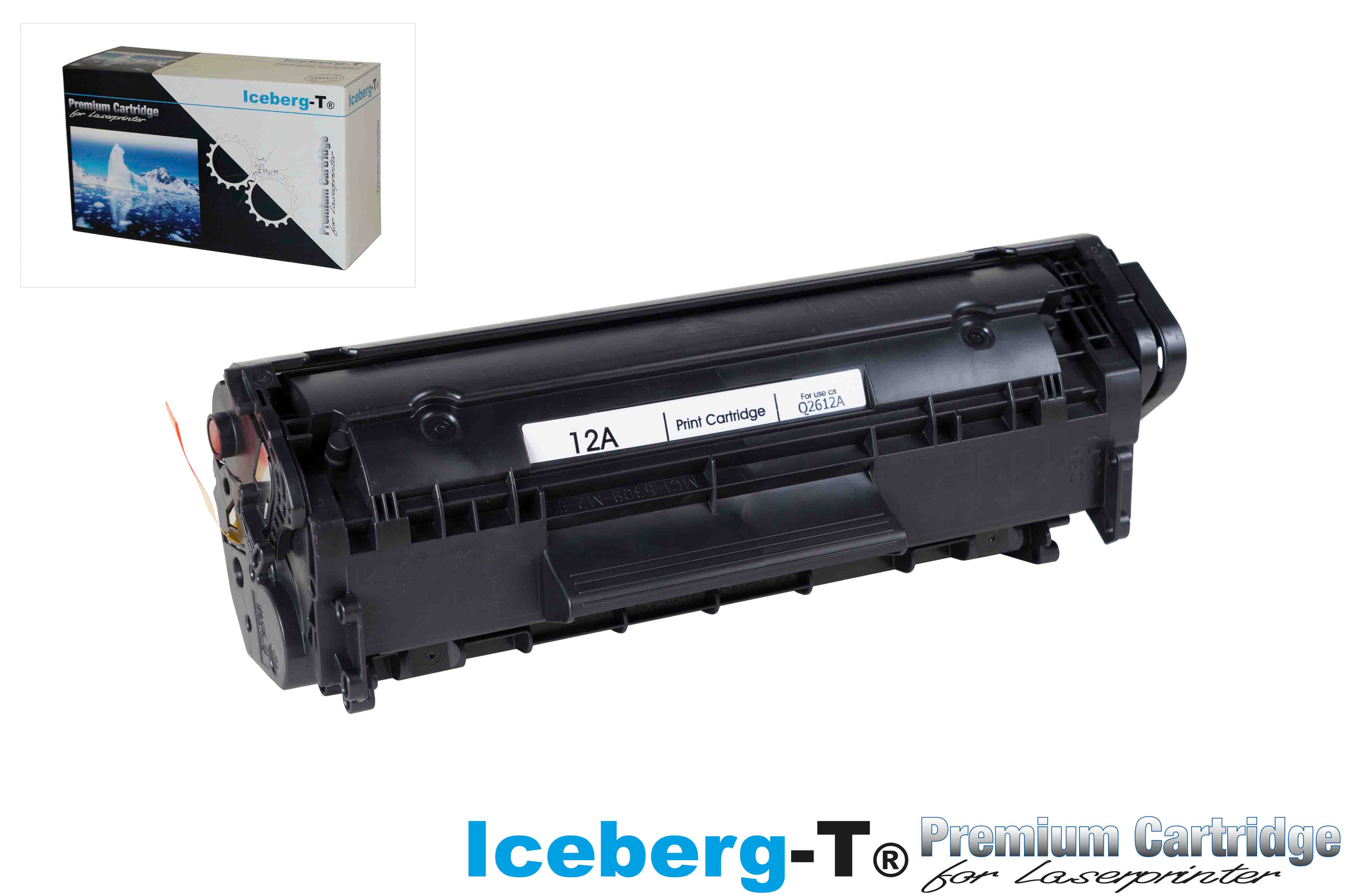 Iceberg-T Toner Q2612A 2'000 Seiten, schwarz