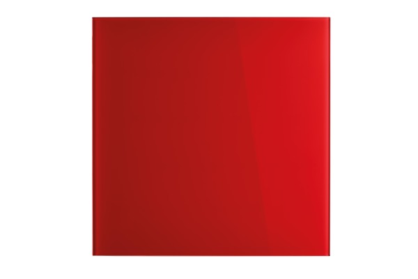 MAGNETOP. Design-Glasboard 400x400mm 13401006 rot, magnetisch