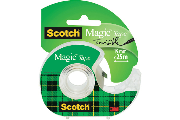 SCOTCH Magic Tape 810 19mmx15m 8-1915D unsichtbar, auf Abroller