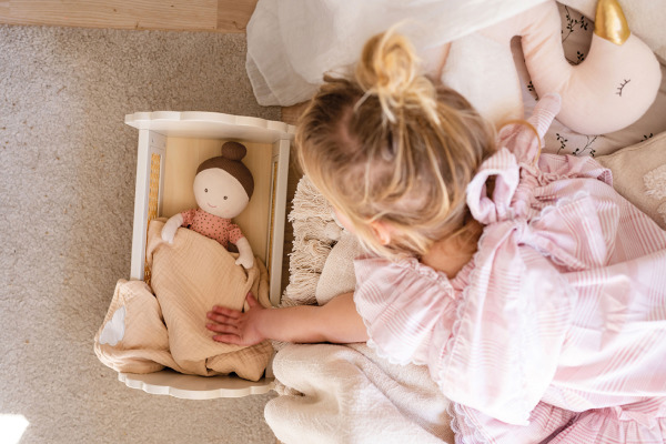 JABADABAD Kinderkrippe W7228 Holz