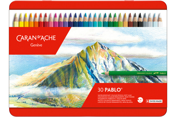 CARAN D'A Farbstifte Pablo 666.330 30 Farben