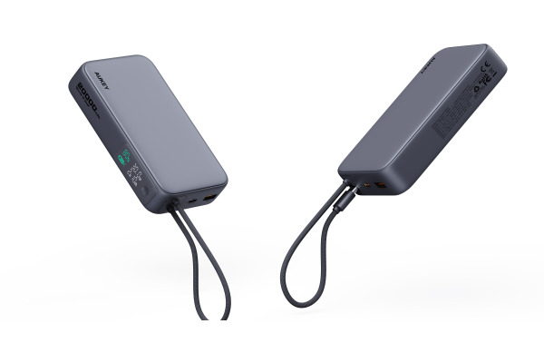 AUKEY Spark Sling 20000mAh PB PB-Y48 GR 100W PD Bild-in-USB-C Cal.Gr