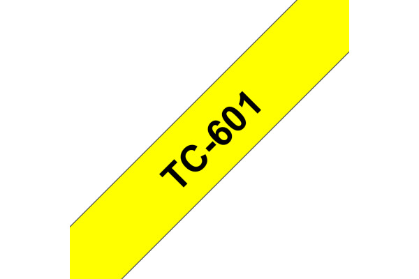 PTOUCH Band, laminiert schwarz/gelb TC-601 PT-3000 12 mm