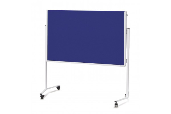 MAGNETOP. Moderatorentafel Filz blau 2111303 klappbar 1200x1500mm