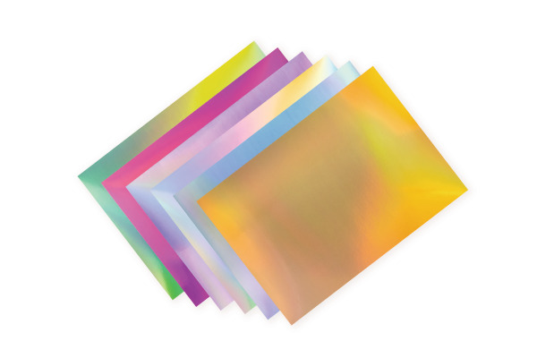 FOLIA Regenbogenpapier 120g, 250g 12049 Magic