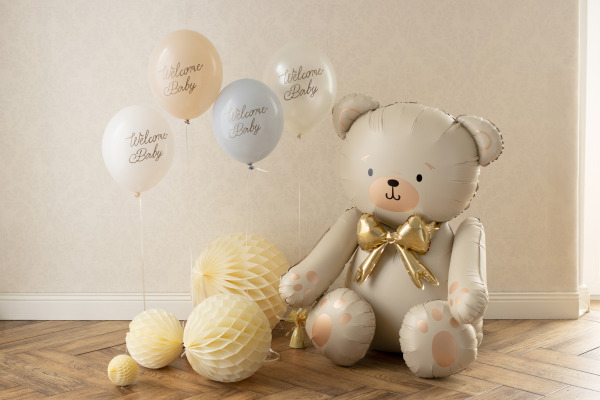 PARTYDECO Folienballon 84cm FB285-079 Bär