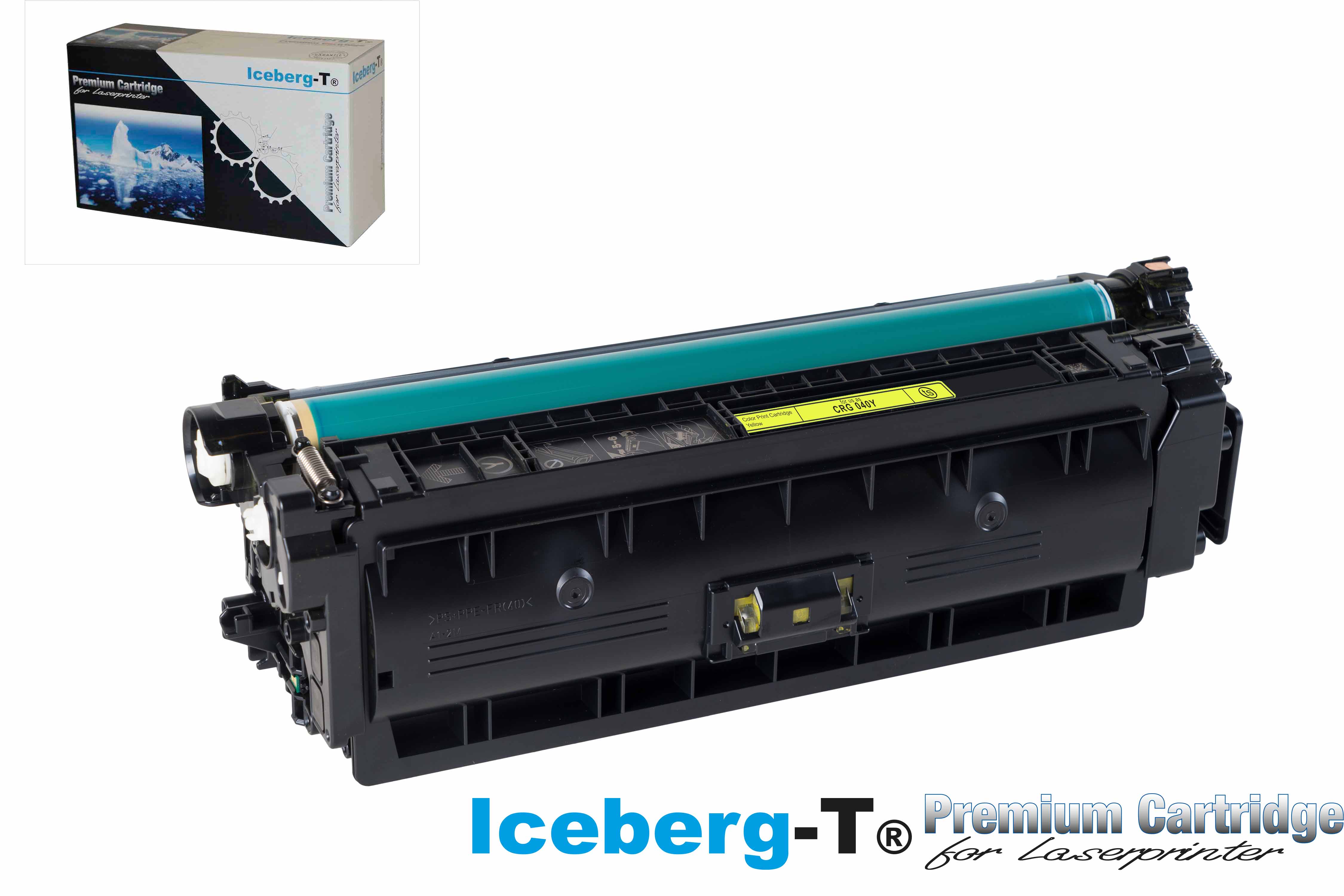 Iceberg-T Toner CRG 040Y 5'000 Seiten, yellow