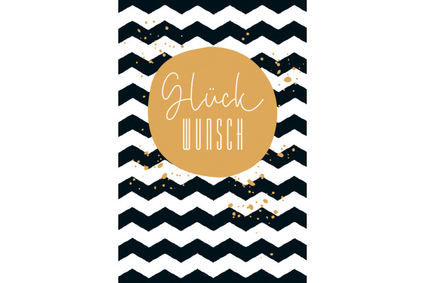 ABC Geburtstagskarte B6 52283 Glückwunsch