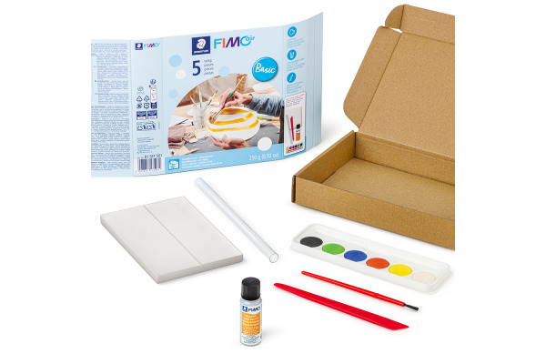 FIMO Knete Air Basis-Set 500g 81SETS01 15-teilig