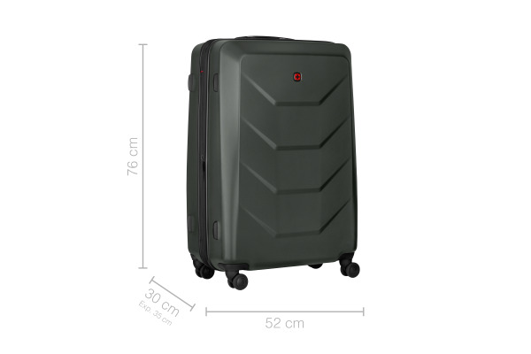 WENGER Prymo Large 93l 653637 Hardside Case anthracite