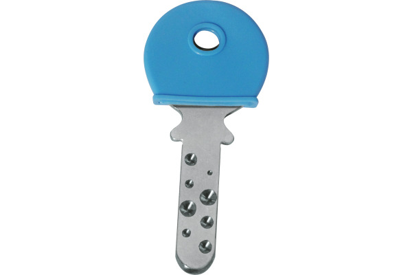 RIEFFEL Schlüsselkappen A20958 ass. 200 Stück