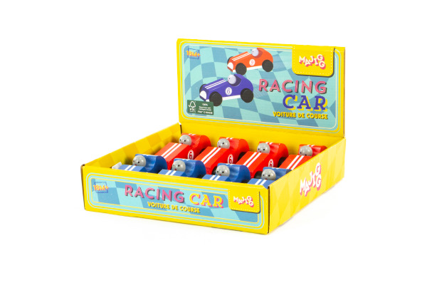 ROOST Holz-Rennauto WD283F 2 Farben assortiert