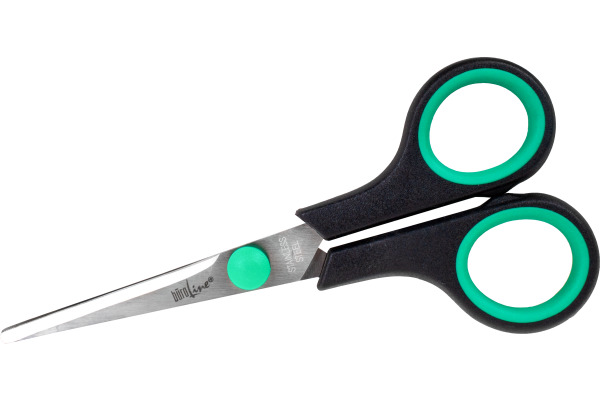BÜROLINE Schere SoftGrip 14cm 381216 rostfrei