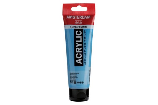 AMSTERDAM Acrylfarbe 120ml 17095172 koenigsblau 517