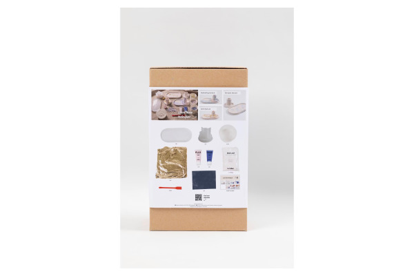 CREATIVCO Giessharzset 1644287 Kerzenhalter und Tablett