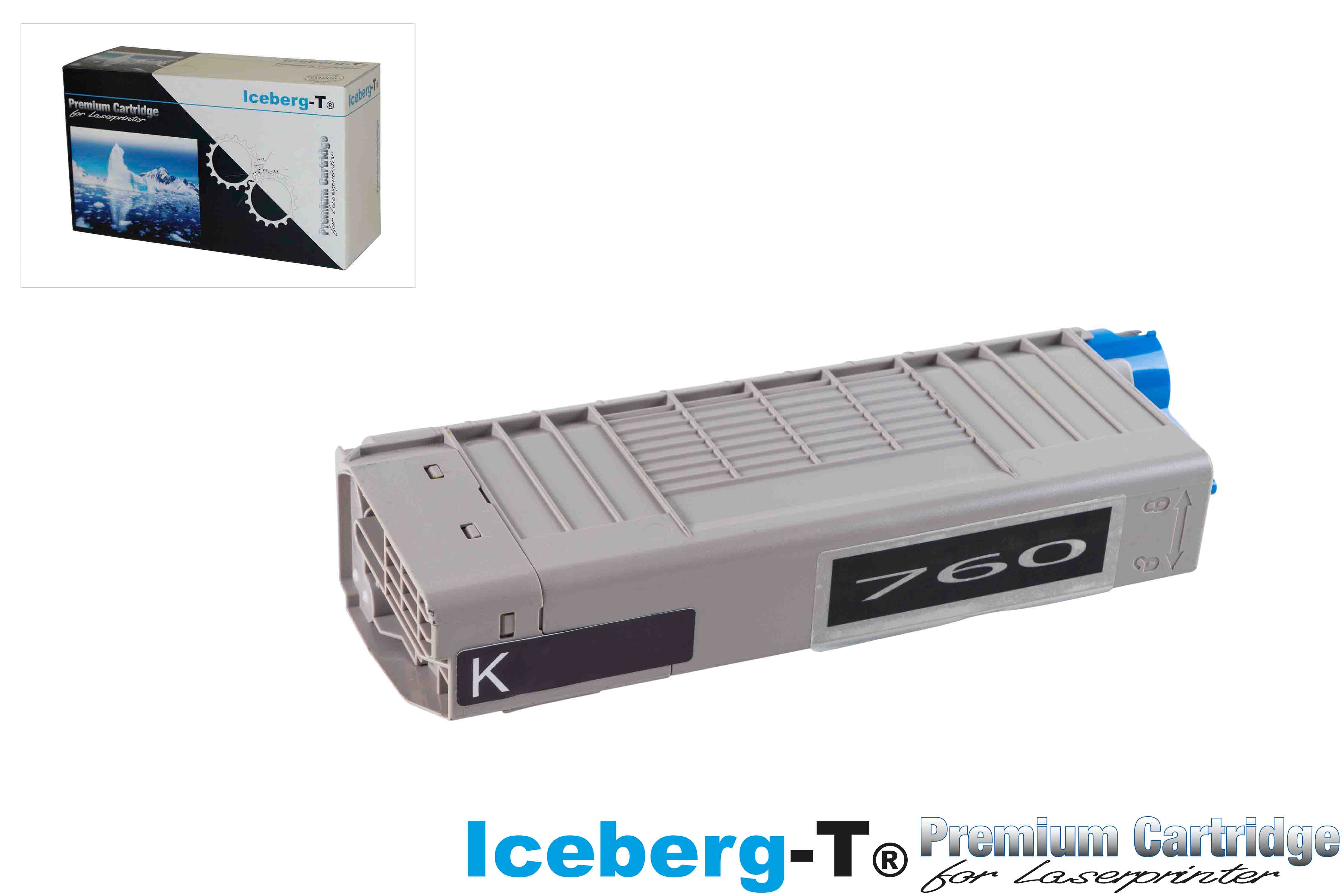 Iceberg-T Toner OKI MC700 Serie 8'000 Seiten, black