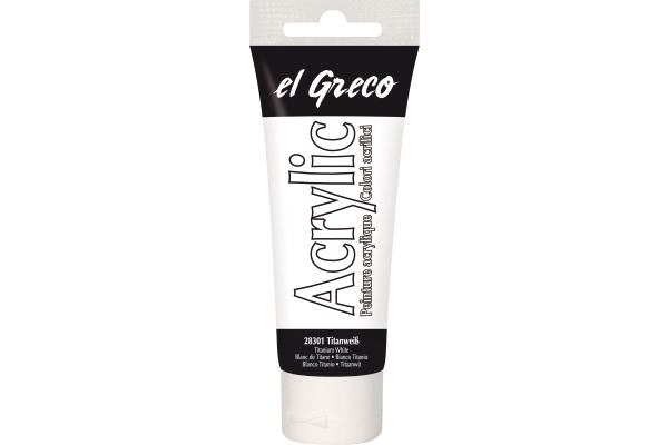 KREUL Acrylfarben 75ml 28301 titanweiss