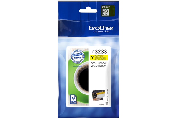 BROTHER Tintenpatrone yellow LC-3233Y DCP-J1100DW 1500 Seiten