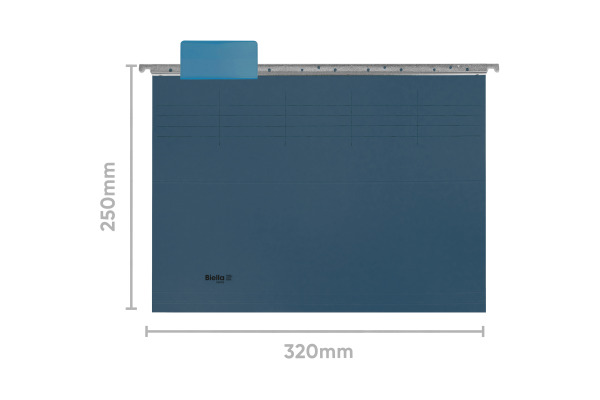 BIELLA Hängemappen-Set A4 27145505U blau 32x25cm 5 Stück