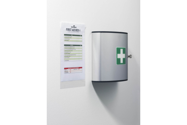 DURABLE Sichttasche Pocketfix A4 809619 transparent, selbstkl. 25 Stk.