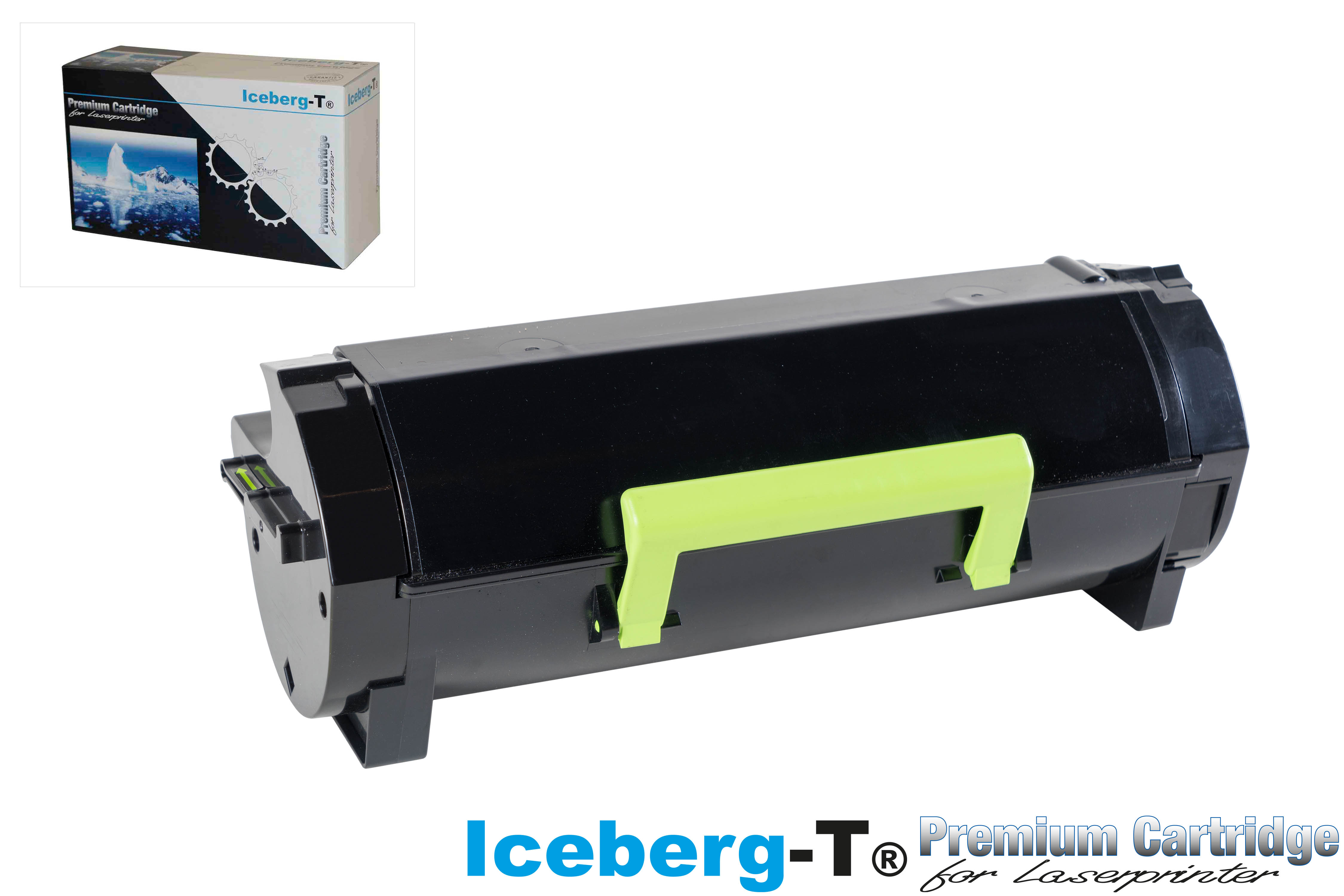 Iceberg-T Toner zu Lexmark MS421, MX421 6'000 Seiten, schwarz (56F2000)