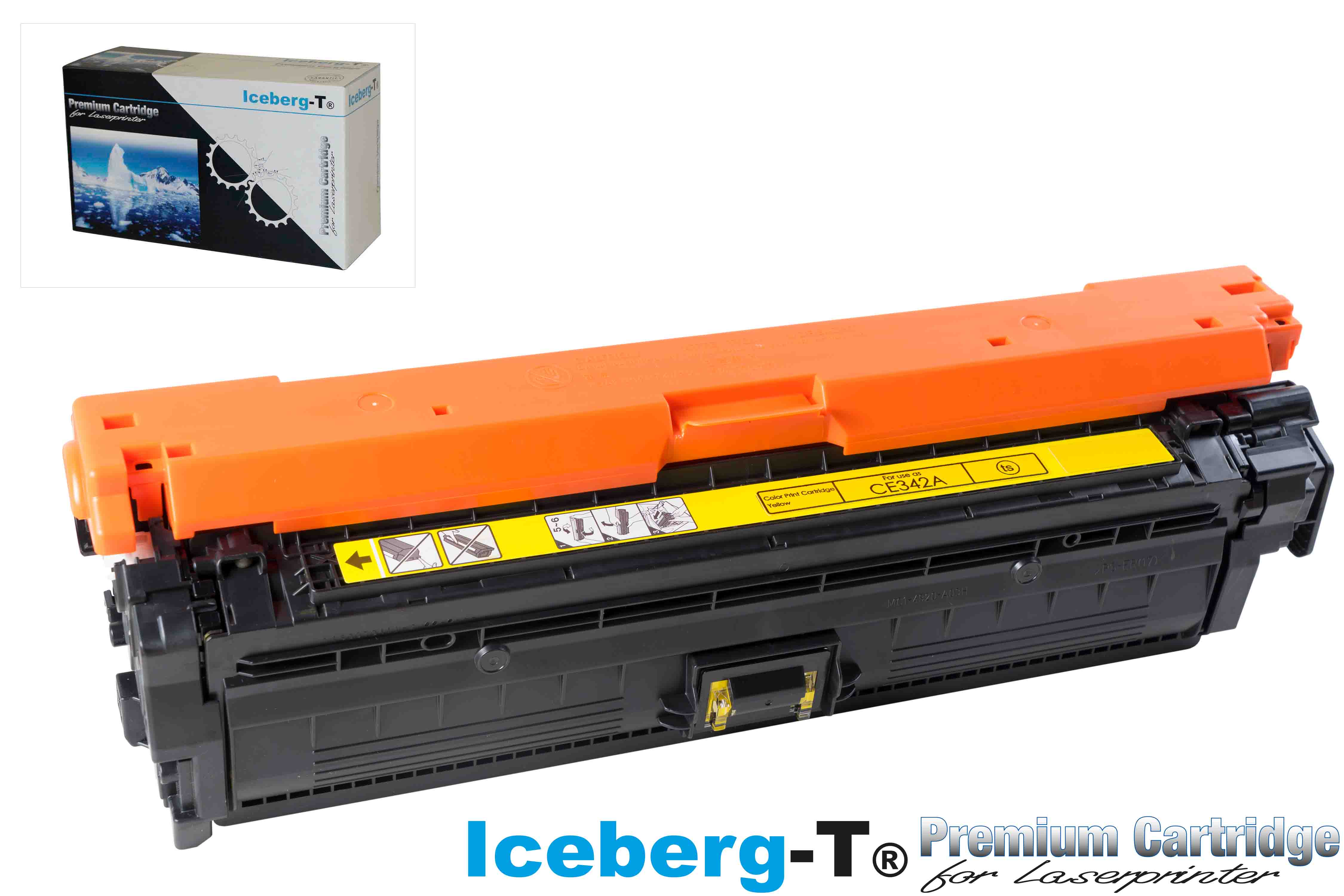 Iceberg-T Toner CE342A / 651A 16'000 Seiten, yellow