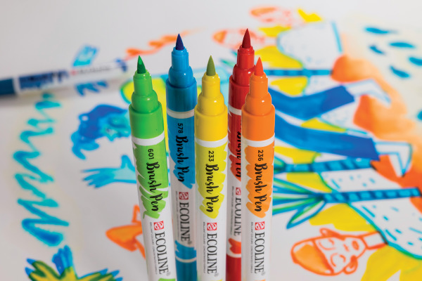 TALENS Ecoline Brush Pen Set 11509024 ass. 20 Stück