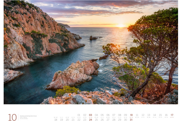 ACKERMANN Bildkalender 2027 3712 Meer DE/E 66x50cm