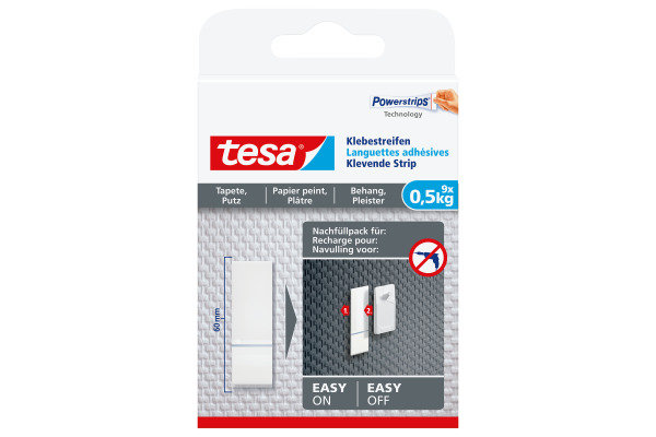 TESA Klebestreifen 0,5 kg 777700000 Tapete & Putz
