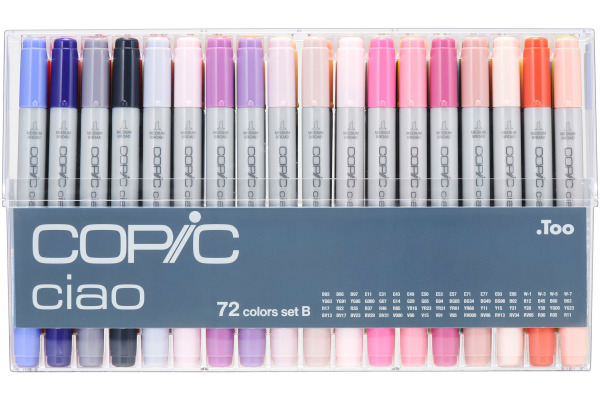 COPIC Marker Ciao 22075161 72 er Set B