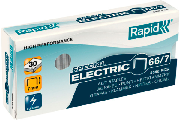 RAPID Heftklammern Strong 66/7 mm 24867900 verzinkt 5000 Stück
