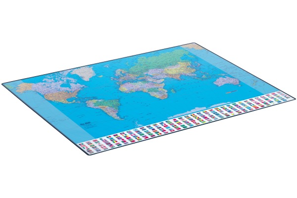 HANSA Schreibunterlage 41-6022.2 GEOPad Welt (E) 65x50cm