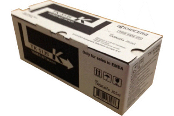 KYOCERA Toner-Modul schwarz TK-5135K TASKalfa 265ci 10'000 Seiten