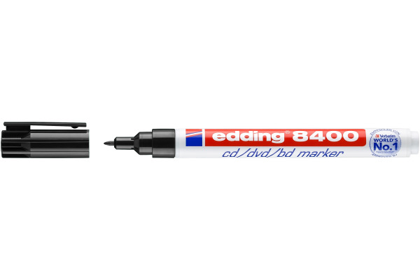 EDDING CD-Marker 8400 0,5-1mm 8400-1 schwarz