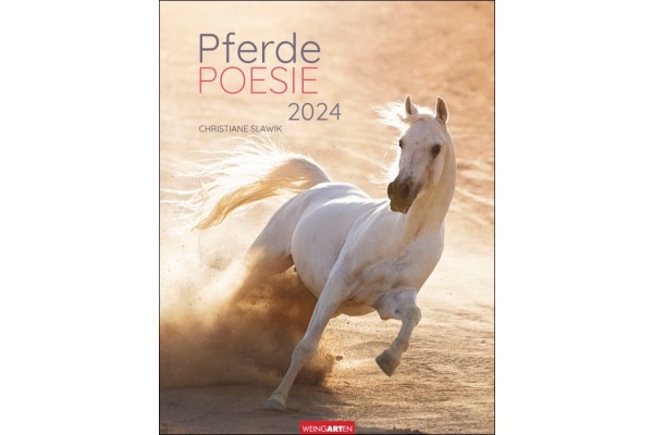 WEINGARTE Kalender Pferdepoesie 2024 3312227 34x44cm, DE