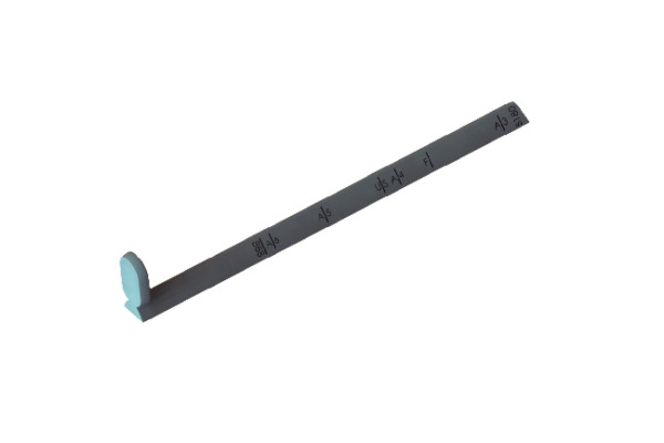 LEITZ Anschlagschiene 5180 51720000 dunkelgrau