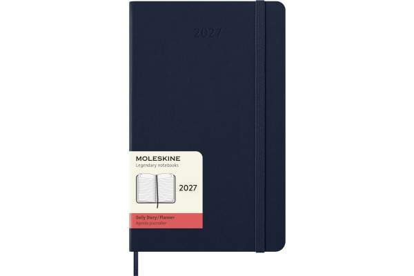MOLESKINE Agenda Classic Large 2027 DHB2012DC 1T/1S saphir HC 13x21cm