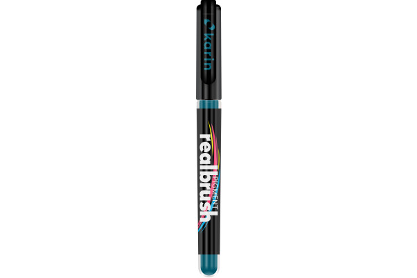 KARIN Real Brush Pen Pro 0.4mm 33Z3145 Pigment, türkis