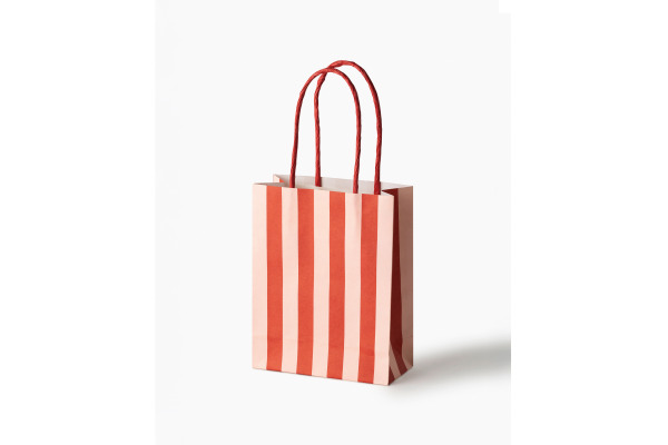 FOLIA Papiertüten S 12x15cm 21225/8 Stripes Classic, ass. 8 Stk.
