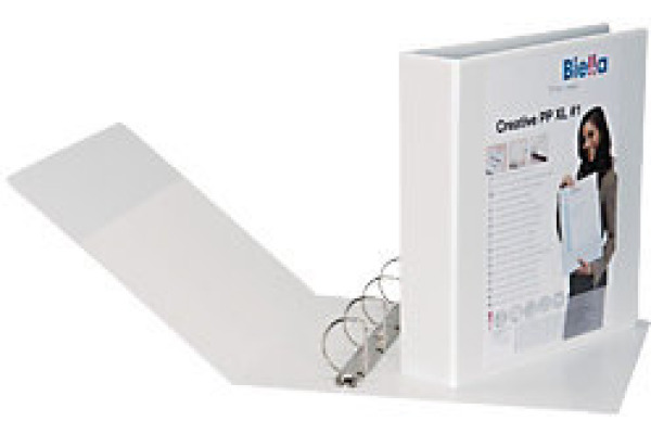 BIELLA Ringbuch Creative XL#1 7.8cm 44745001U 4 Ringe weiss A4+