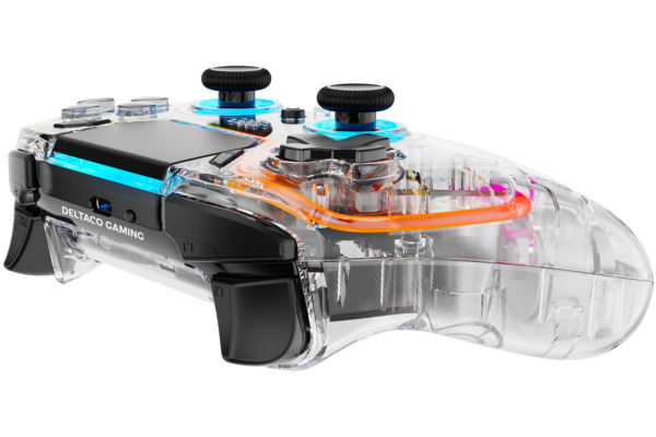 DELTACO Wireless Controller PS4 GAM-169-T Transparent
