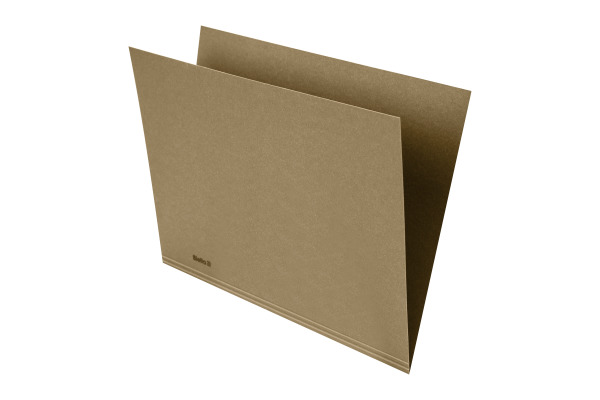 BIELLA Vertikalmappe Recycolor 25342727U 32x23,3/24,3cm, beige 100 St.