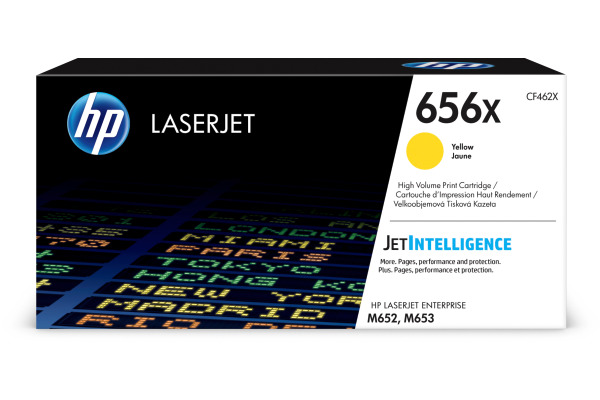 HP Toner-Modul 656X yellow CF462X CLJ Enterprise M652 22'000 S.