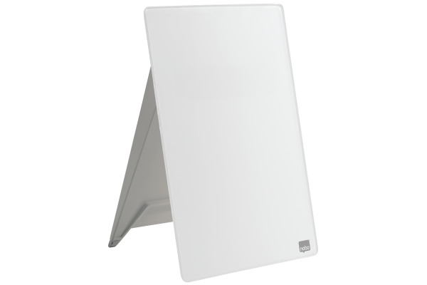 NOBO Diamond Glass Memoboard A4 1905173 weiss
