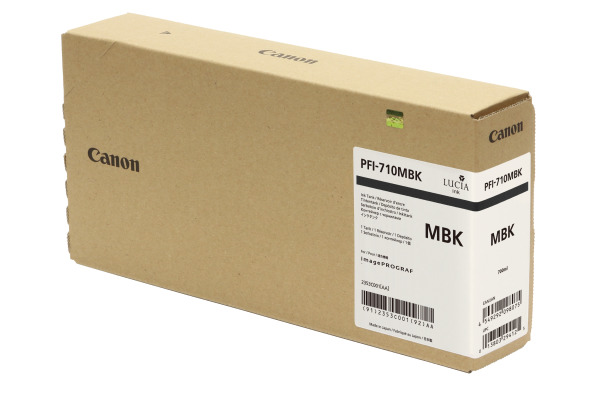 CANON Tintenpatrone matt schwarz PFI710MBK iPF TX-2000/300O/4000 700ml