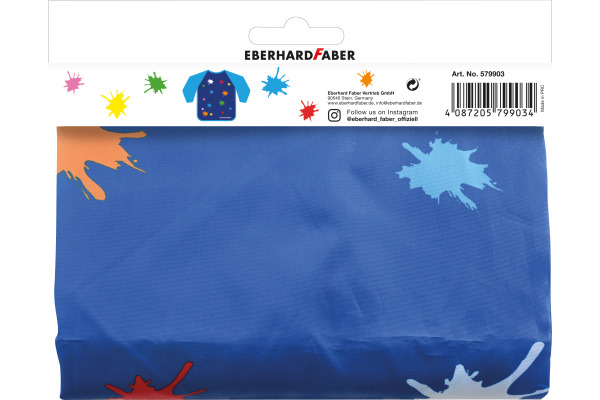 EBERHARD Malschürze mit langen Ärmeln 579903 blau